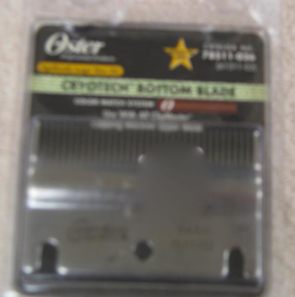 Clipper Blade 84AU Bottom - Bottom blade for oster clipmaster (beef) head.