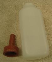 Calf Bottle Complete with Nipple - 2 quart (liter) calf bottle with calf nipple.