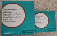 Express 5 HS 10 dose - Express 5-HS is recommended for vaccination of healthy, susceptible cattle as an aid in the reduction of disease caused by IBR, BVD Types 1 & 2, PI3, BRSV, and H. somnus.