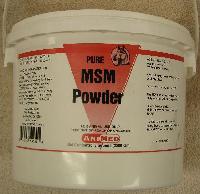 MSM Ultra 5 lb. - A feed supplement for use in horses. MSM is a bio-available source of dietary sulfur to aid in the synthesis of collagen, which promotes joint, cartilage and skin health.