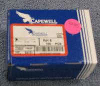 Capewell Nails Regular Head 6 Box 100 - Used for larger shoes: farm, draft, and showhorses.  Also used for resets.