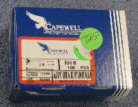 Capewell Nails Regular Head 8 Box 100 - Used for larger shoes: farm, draft, and showhorses.  Also used for resets.