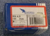 Capewell Race Nail 4.5 Box 100 - Used for race horses or sliding plates.