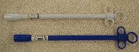 Balling Gun Calf Plastic - Plastic balling gun for calves.  This gun fits most short and long acting calf sulfa boluses and scour tablets.  Care should be taken not to let calf chew off and swollow the end of the gun.